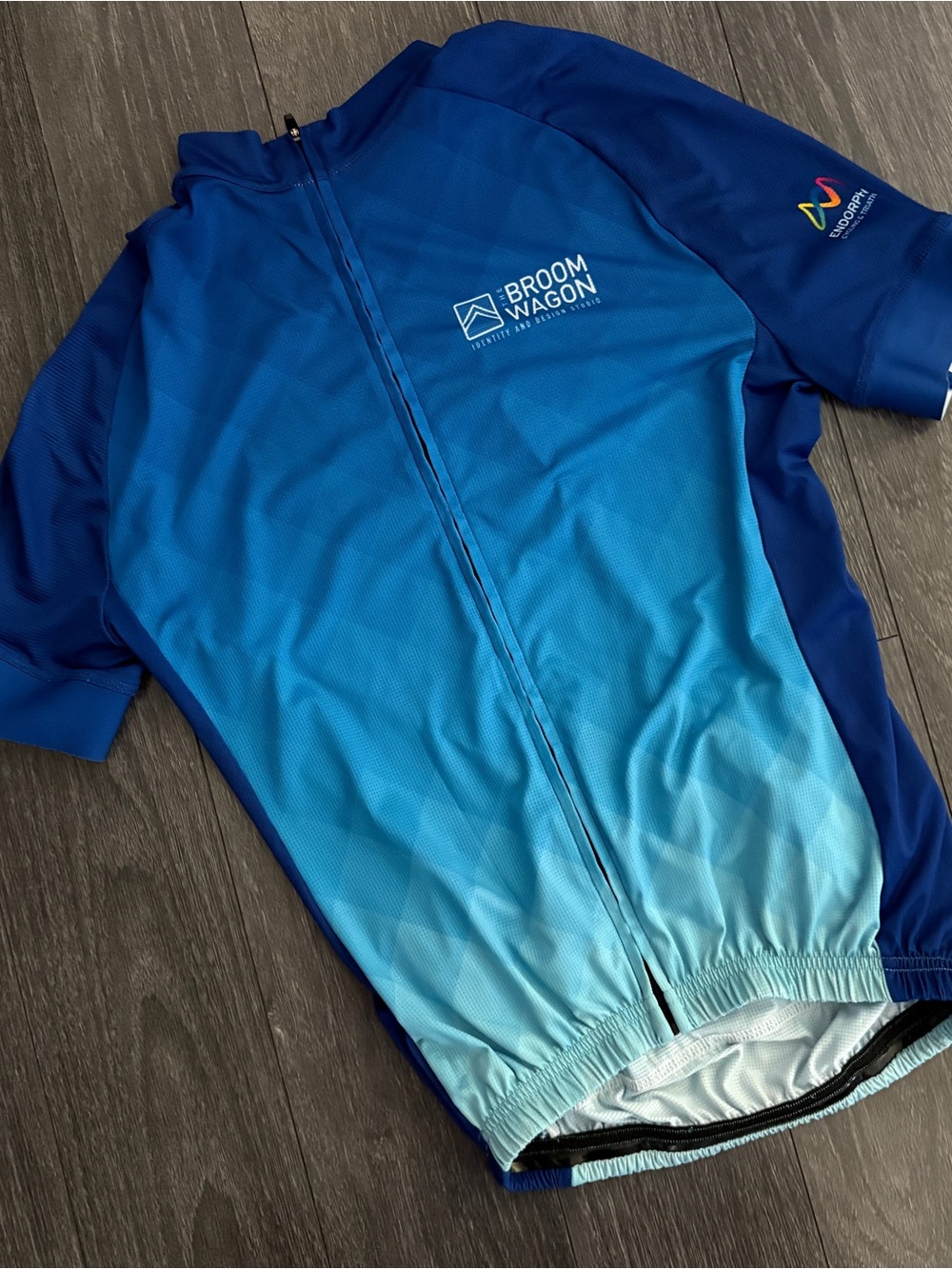 Broom Wagon cycling jersey